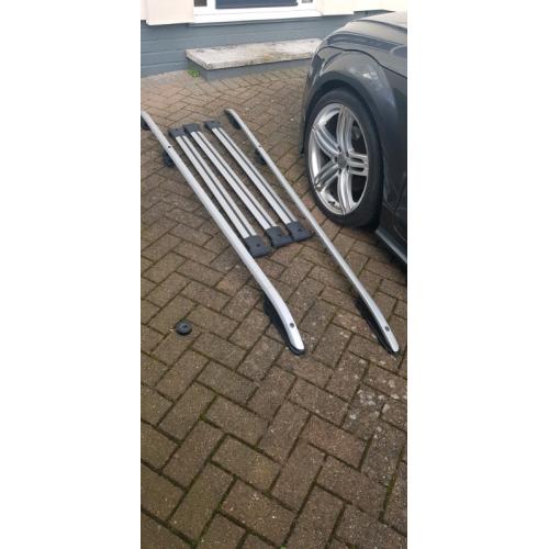 VW transporter t5 t6 roof bars rails rack swb