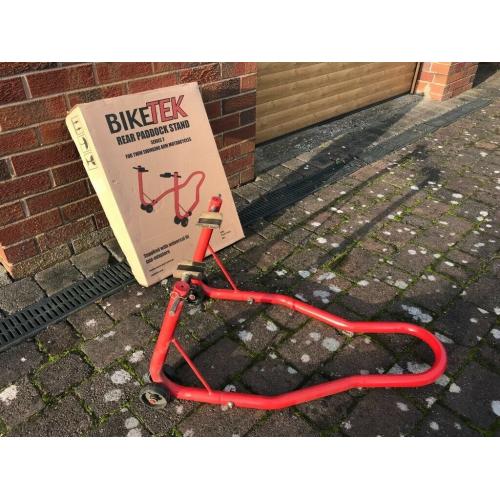 BikeTek Rear Paddock Stand ( Series 2 )