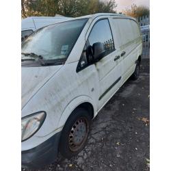 Breaking Mercedes Vito 2.2cdi, 2007reg, Vehicle