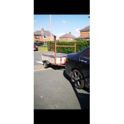 6x4ft Car Trailer fully working electrics
