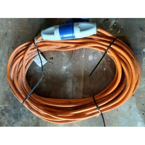 Caravan electric hook up