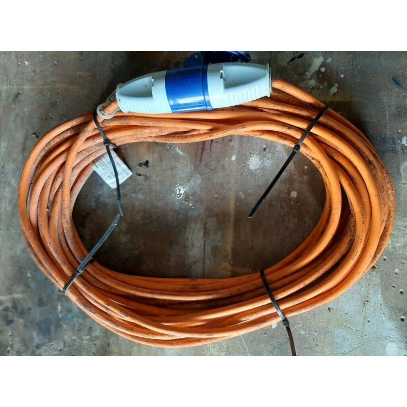 Caravan electric hook up