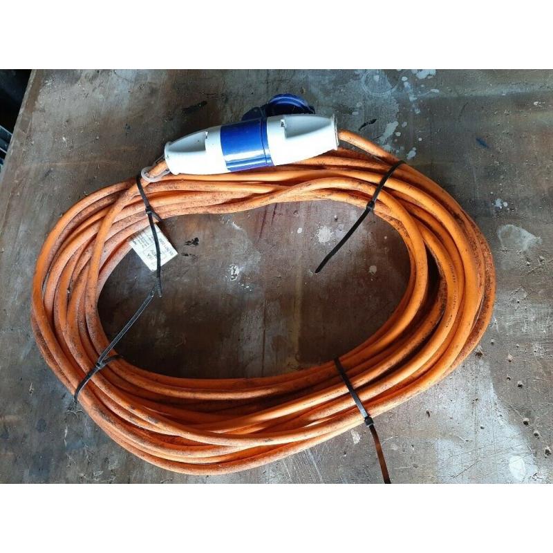 Caravan electric hook up