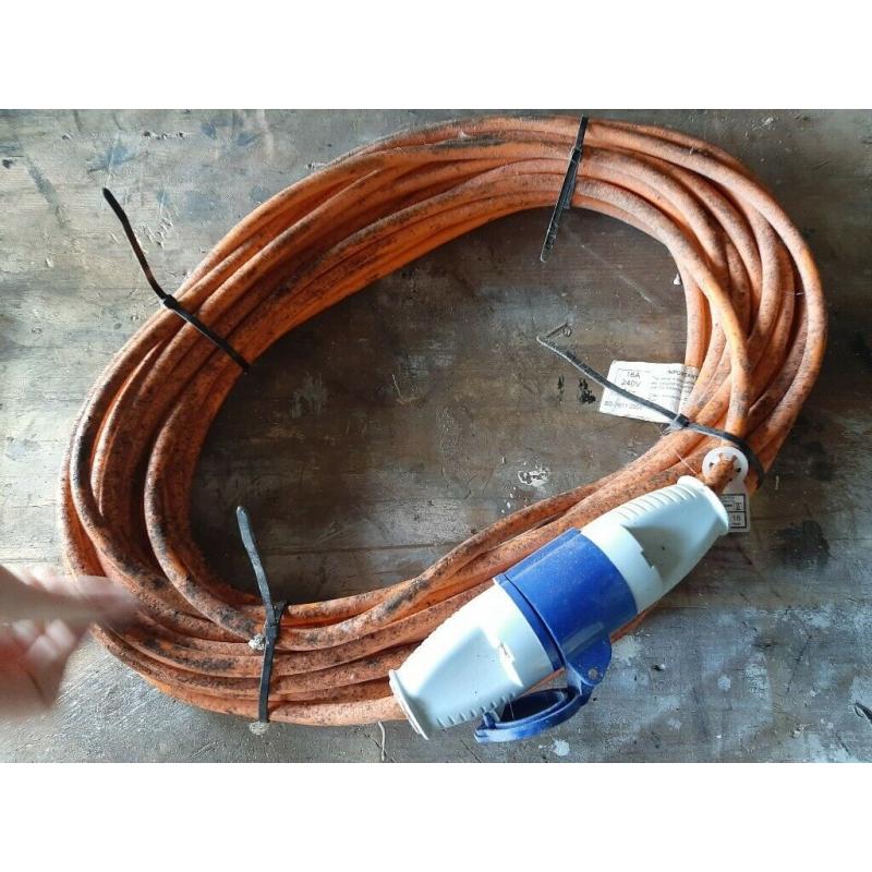 Caravan electric hook up