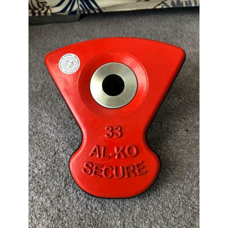 ALKO Caravan Security wheel lock 33. AL-KO Complete with lozenger, bag etc