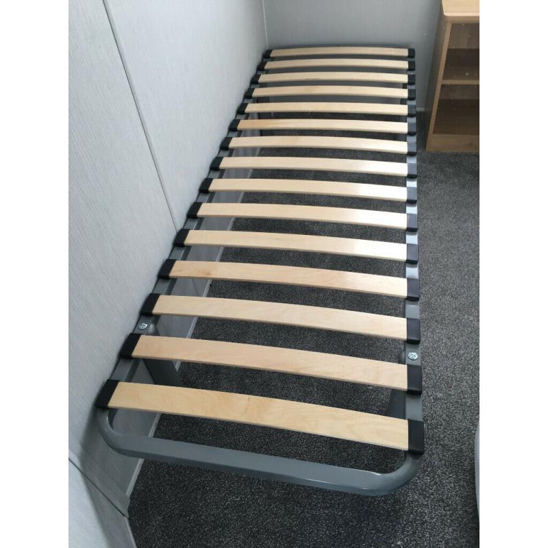 Single bed frame from static caravan (4 available) - NEW