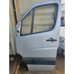 Mercedes-benz Sprinter or Volkswagen Crafter front doors silver colou