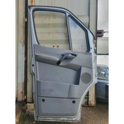 Mercedes-benz Sprinter or Volkswagen Crafter front doors silver colou