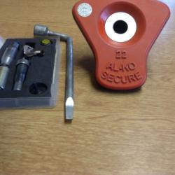 Alko wheel lock 22 with 2 keys complete set