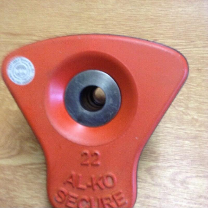 Alko wheel lock 22 with 2 keys complete set