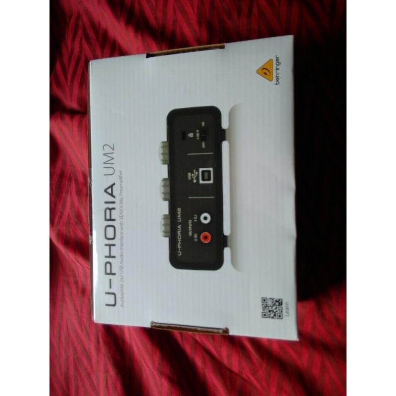 Behringer Uphoria UM2 (USB audio interface)