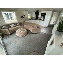 WOODEN LODGE STATIC CARAVAN FOR SALE OFF SITE CABIN GLAMPING