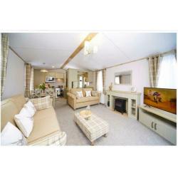 New 2 bedroom home, 12 month season park, free golf & leisure included