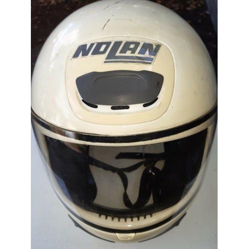 HELMET NOLAN WHITE ?35.00