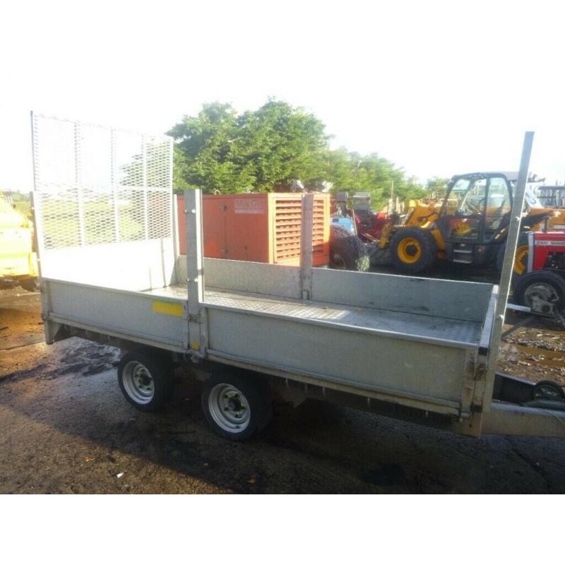 Trailtec 12x6 dropside trailer