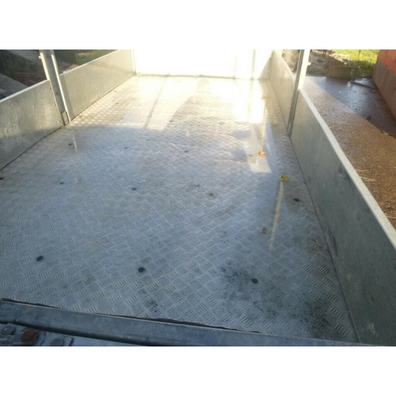 Trailtec 12x6 dropside trailer