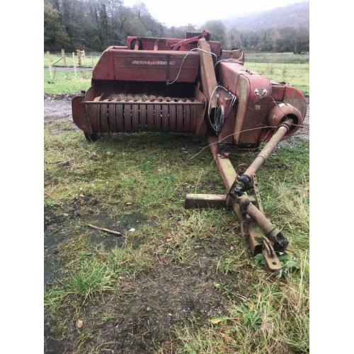 Massey Ferguson square baler