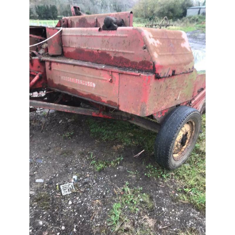 Massey Ferguson square baler