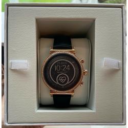 Brand New Michael Kors Access Sofie Black & Rose Gole Smart Watch, MKT5069