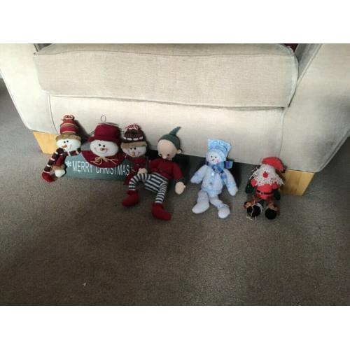 Christmas soft figures