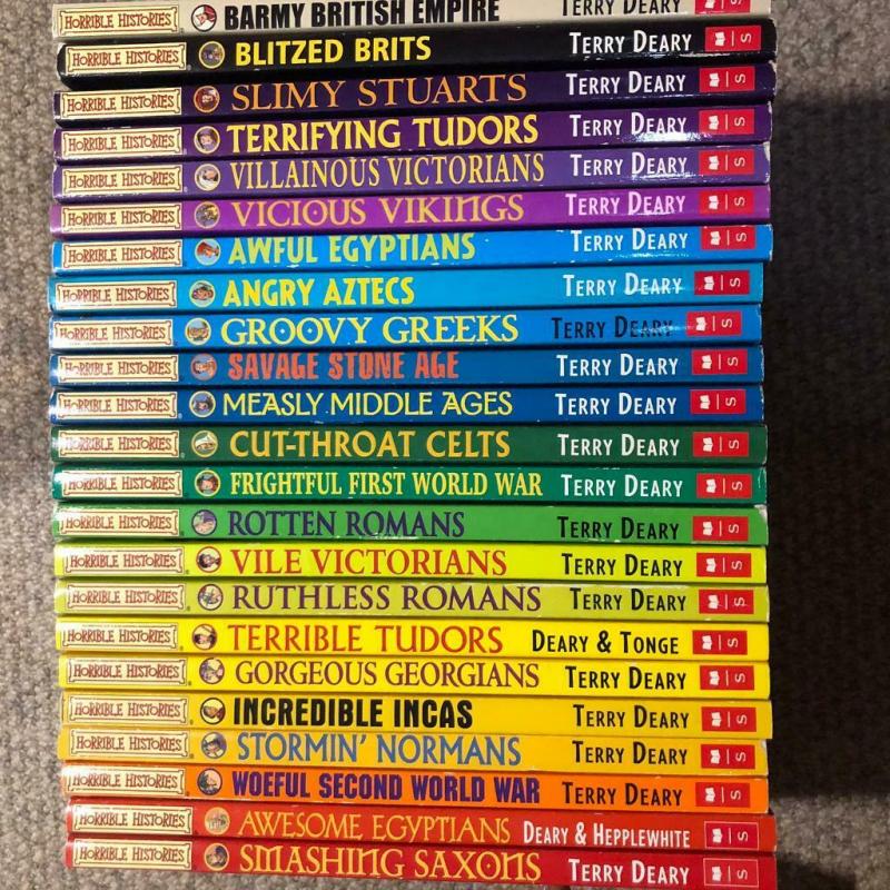 Horrible Histories book collection