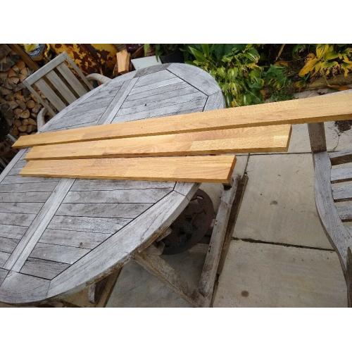 Oak upstands