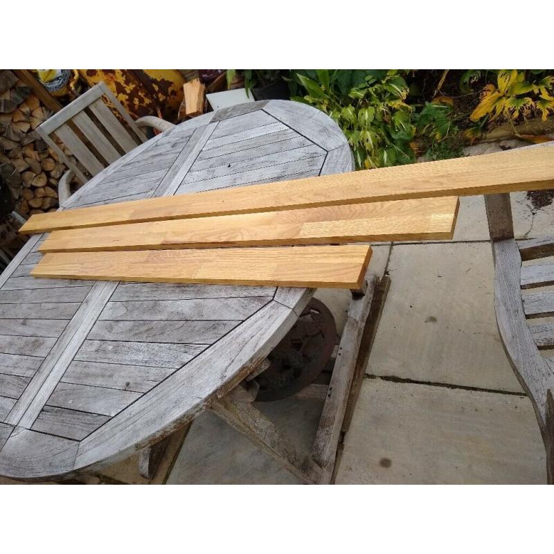 Oak upstands