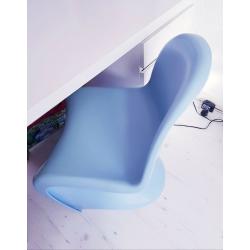 Modern art decor blue chair
