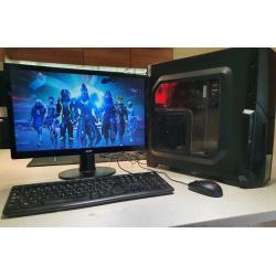 Gaming PC - Intel i7, GTX 1050Ti, Acer Monitor, Keyboard and Mouse, Excellent Condition