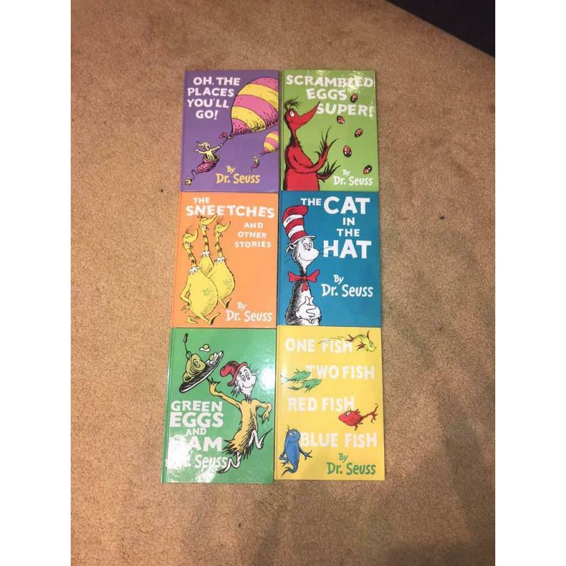 Cat on the Hat books x 6