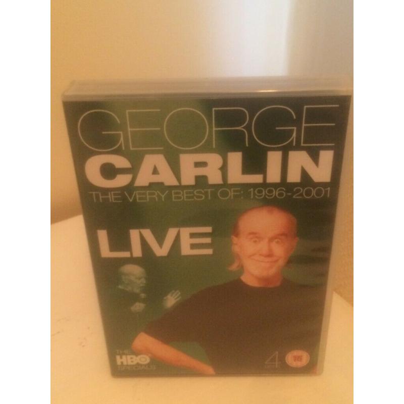 George Carlin - The Very Best Of: 1977-1984 / 1986 - 1992 / 1996 - 2001 - 12 DVD Collection - ?20.00