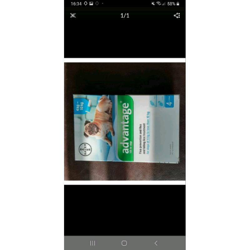Flea and tick treatment brand new