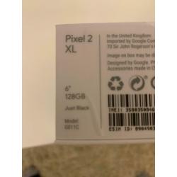 Google pixel 2 XL128 GB Unlock Brand-new sealed