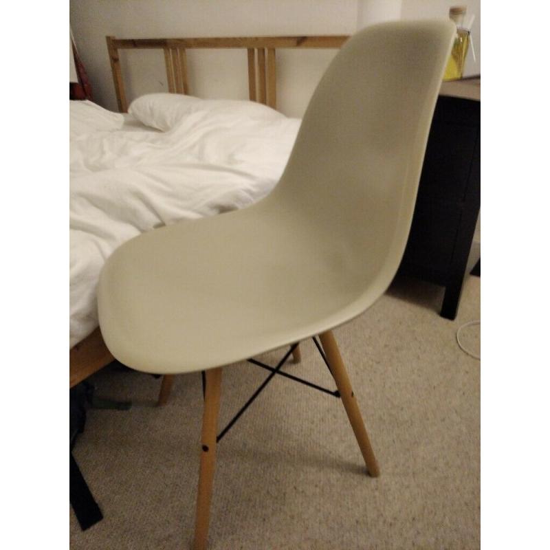 Eames chair in beige