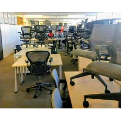 Mesh Chair, Desk, Lockable Storage, Tambour Cupboard, Office Furniture