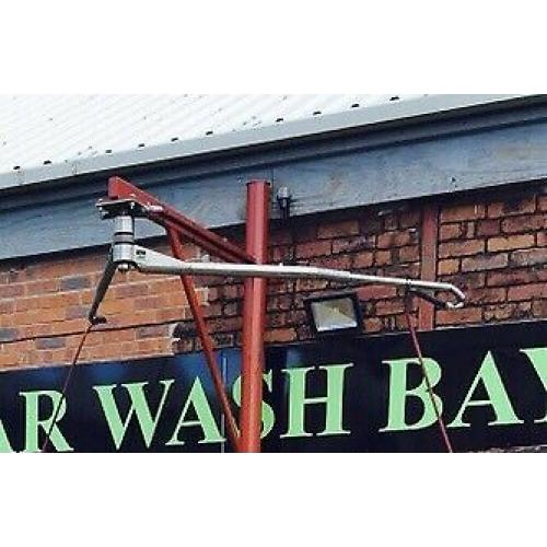 Car wash shampoo and jet wash pole and arms offer