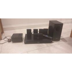 Surround sound system with blu-ray DVD player