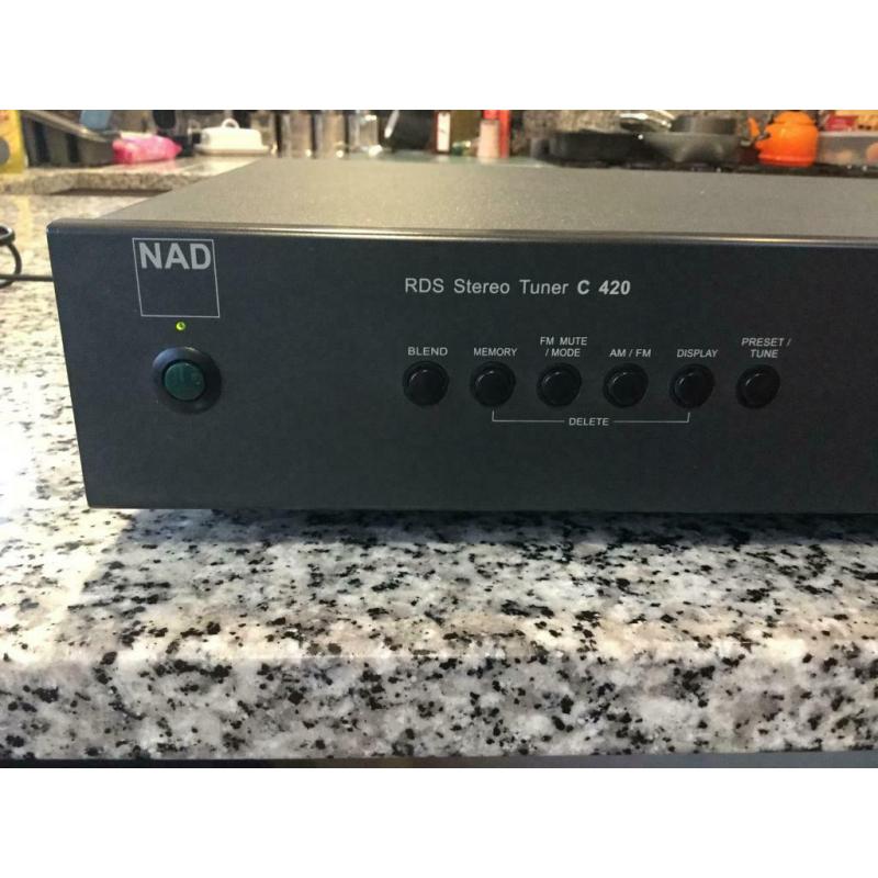 NAD C 420 RDS Stereo FM/AM Tuner