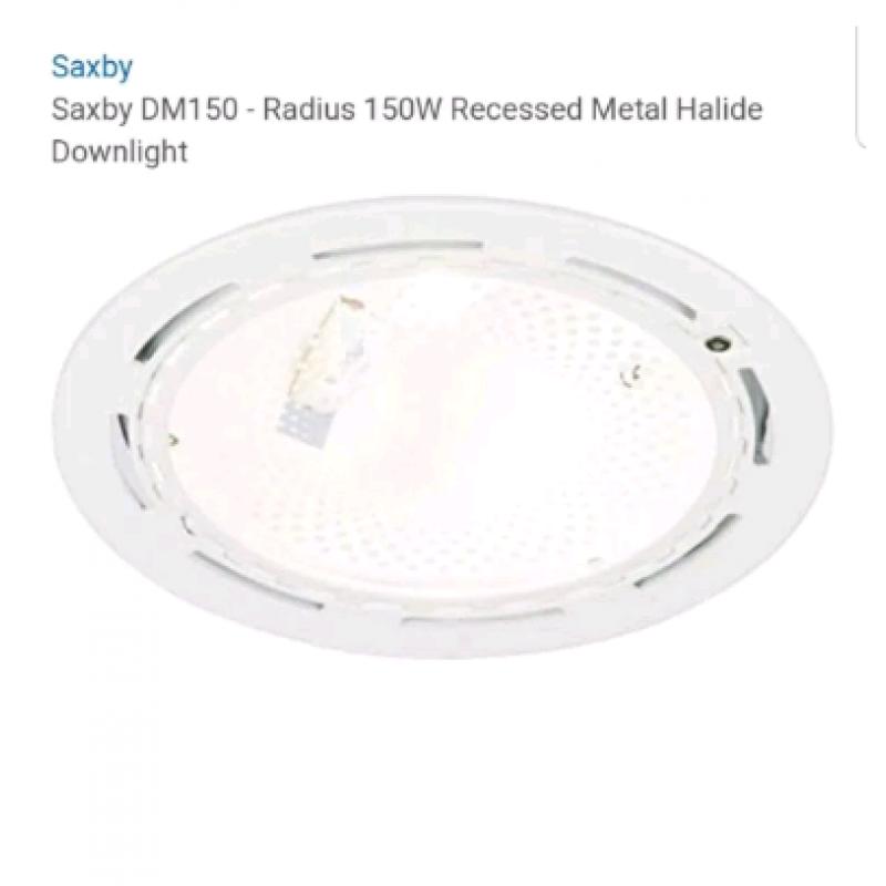 Saxby DM150 - Radius 150W Recessed Metal Halide Downlight