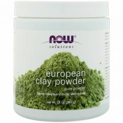 Solutions, European Clay Powder, 14 oz (397 g) - Now Foods