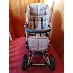 3 in 1 travel system includes car seat, carry cot/pram and seat