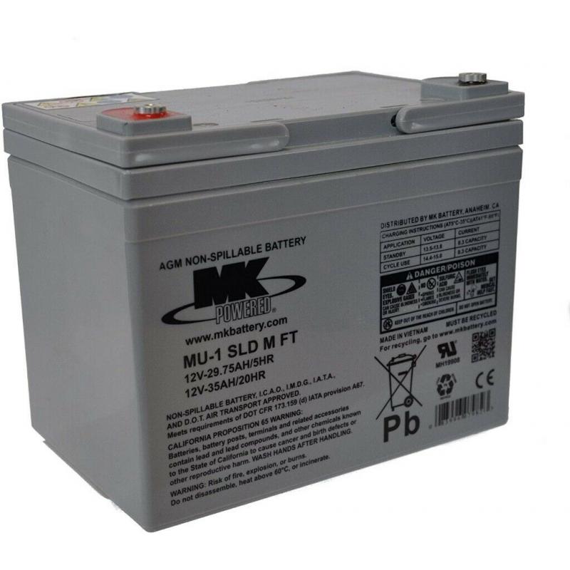 NEW MK 35Ah mobility scooter battery - batteries - 1 year guarantee