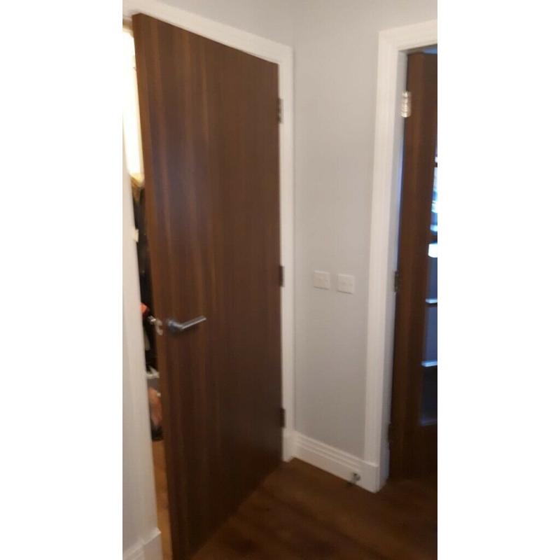 2 internal solid wood doors