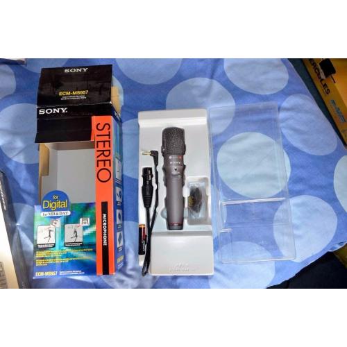 Sony Professional ECM957 High-end Stereo electret microphone - Virtu