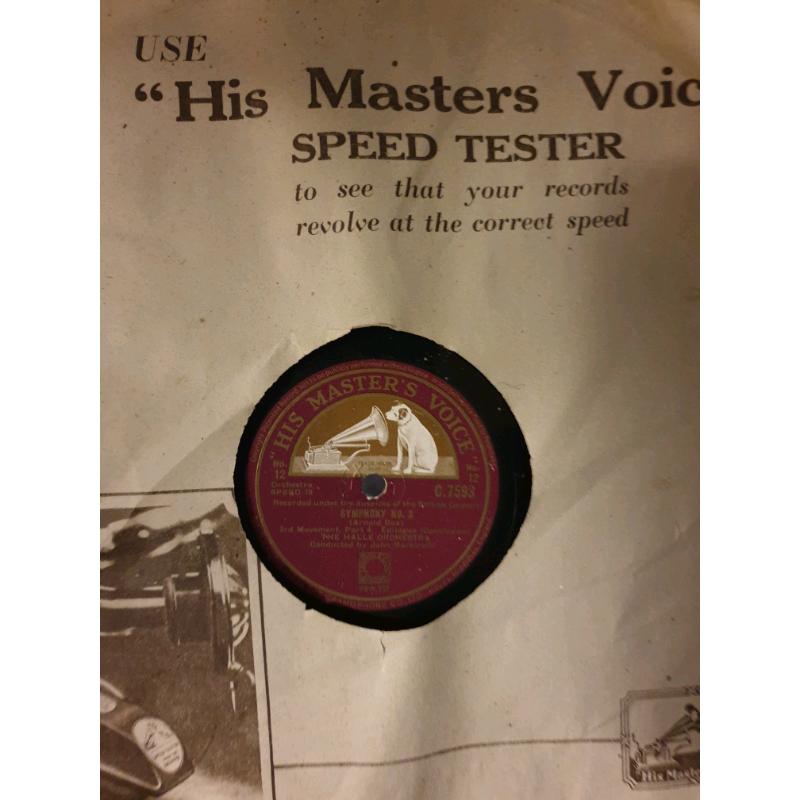 Vinyl 78's Classical collection