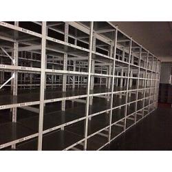 JOB LOT 100 bays of industrial shelving 2m high AS NEW ( storage , pallet racking )