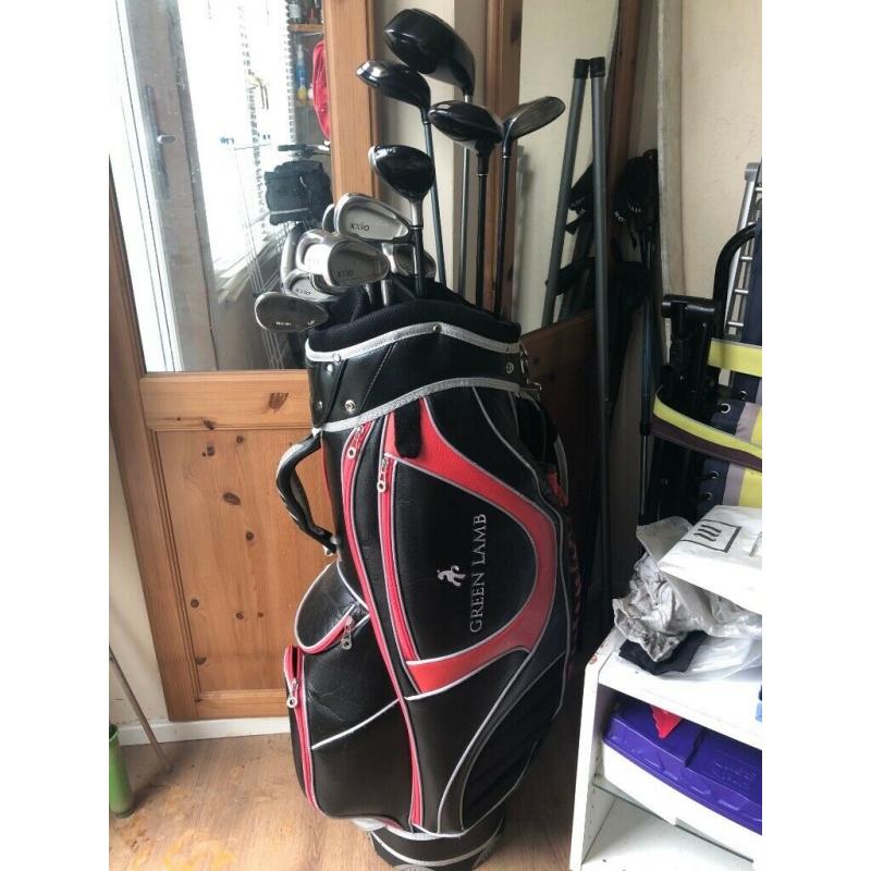 Ladies full Srixon graphite XX10 set of irons, woods and many more extra's