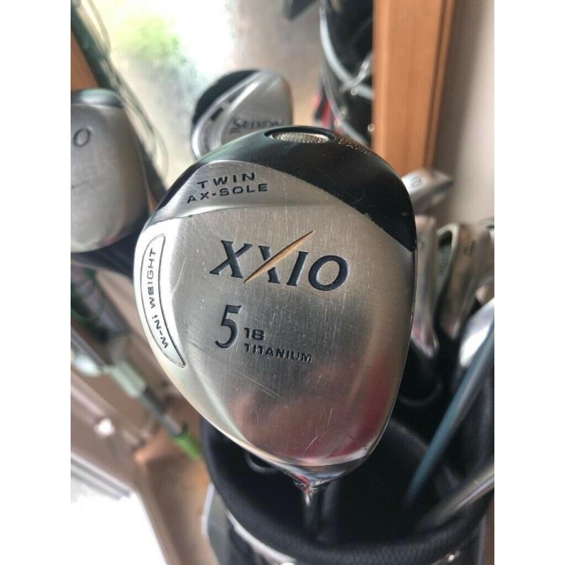 Ladies full Srixon graphite XX10 set of irons, woods and many more extra's