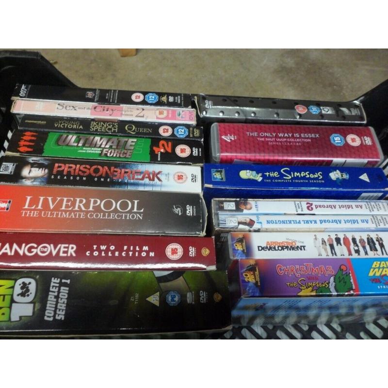Huge massive job lot dvds ,blu rays ,pc and console games