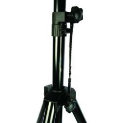 Adjustable T-Bar Lighting Stand 250cm +Prosound Tripod PA Speaker Stands With Carry Ba